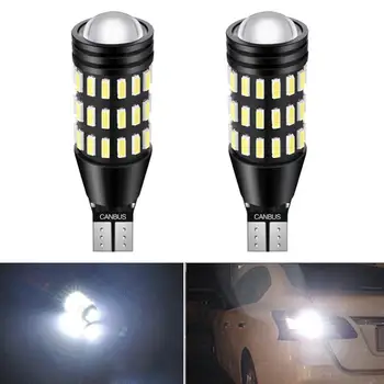 

2pcs 2000Lm W16W T15 LED Bulbs Canbus OBC Error Free LED Backup Light T16 921 912 LED Bulbs Car Reverse lamp Xenon White 12V DC