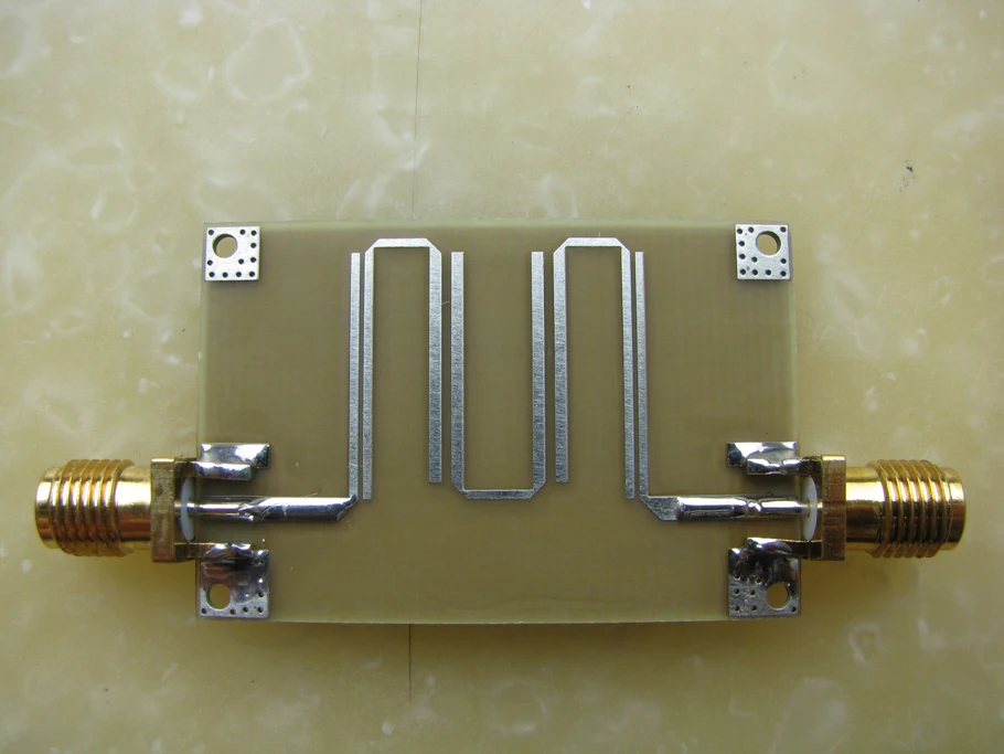 Новый 2 4 GHz Microstrip Bandpass Filter WiFi ZigBee Bluetooth фильтр | Электроника