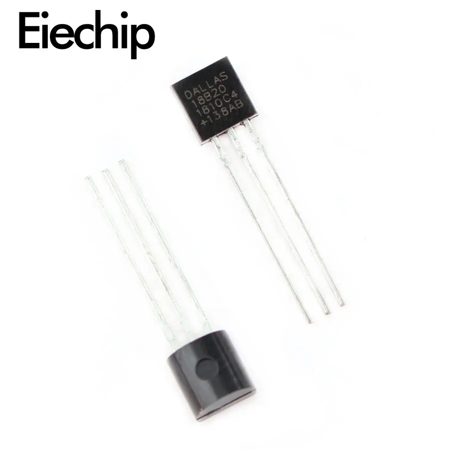 Датчик температуры от DS18B20 до 92 10 шт. чип 18B20 TO92 для Arduino цифровой термометр Холла