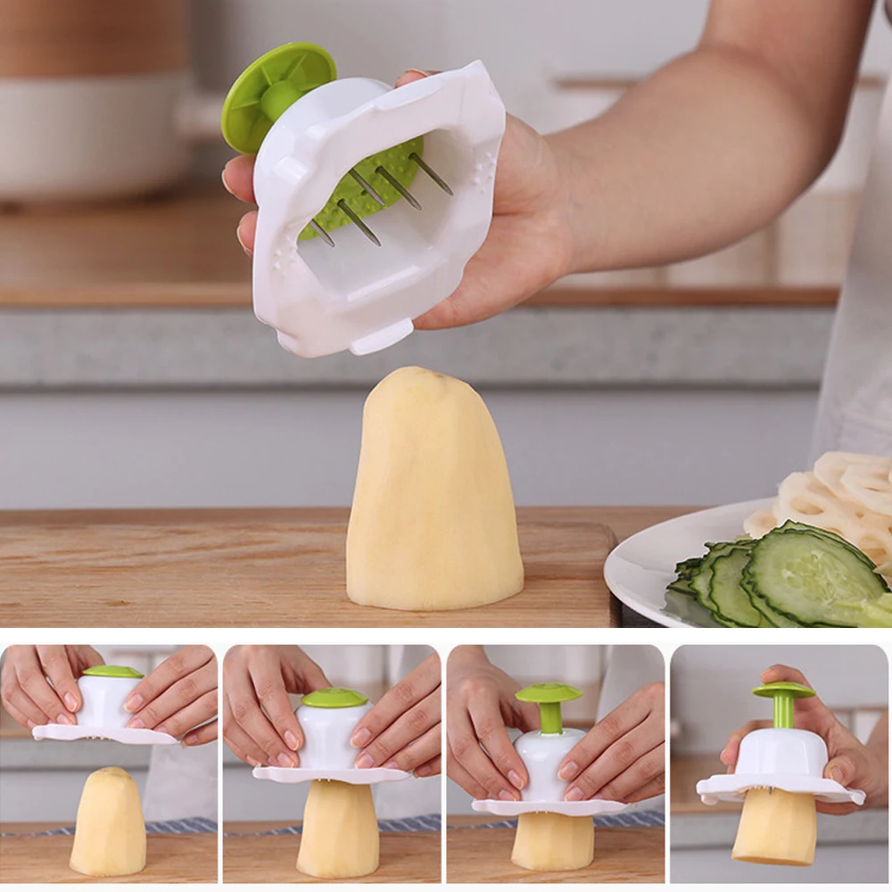 Kitchen Manual Cutting Machine Stainless Steel Interchangeable Blade Potato Peeling Svegetable Shredder Kitchen Accessories
