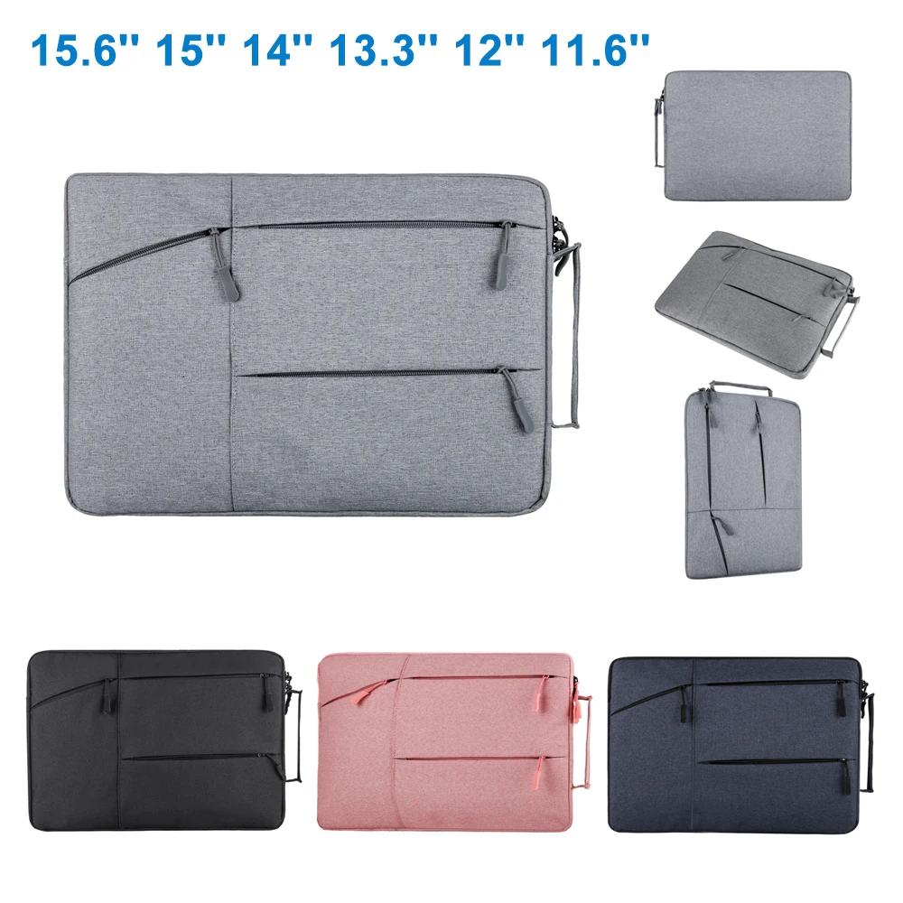

15.6 15 14 13.3 12 11.6 Inch Universal Laptop Bags Dustproof Portable Laptop Briefcase Liner Sleeve For MacBook Xiaomi HP Dell