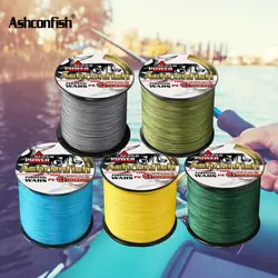 Новый 547 м/500 ярдов бренд линия Япония Multifilament 100% ПЭ плетеная леска 6-100LB леска оплетка мм 0,55-0,1 мм супер 4x