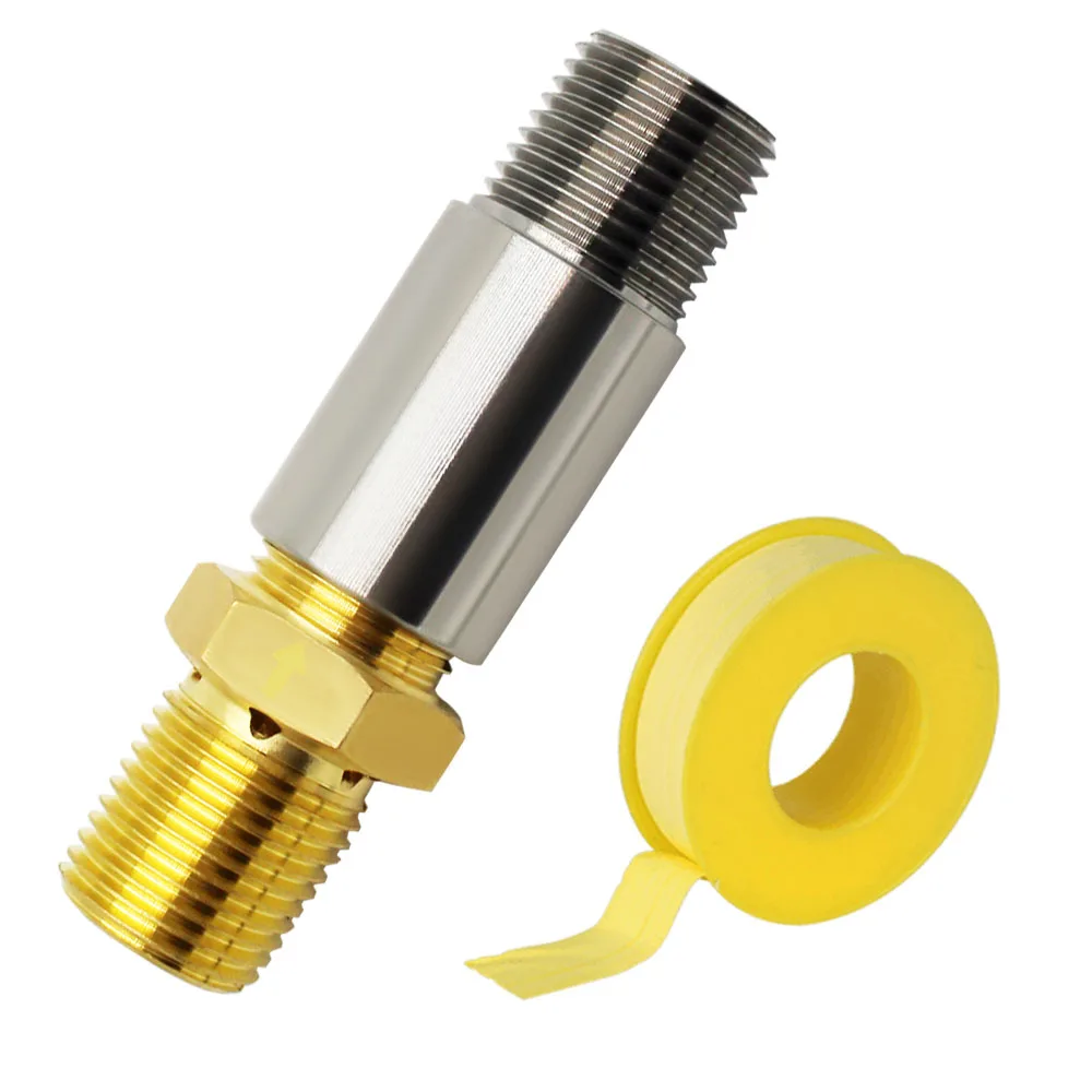 1/2" NPT Propane Air Mixer Nozzle Valve for Propane LPG Gas Fire Pit BTU 90000
