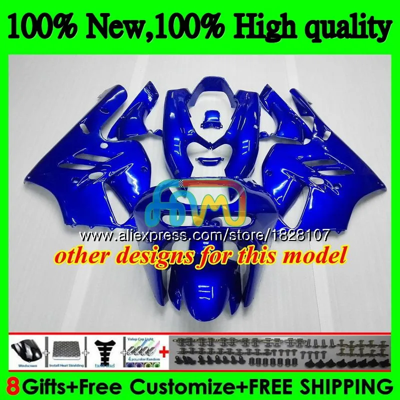 Корпус для KAWASAKI ZX900 900 CC ZX 900 9 R 19BS. 0 9R 900CC ZX-9R ZX9R 94 95 96 97 1994 1995 1996 1997 обтекатели комплект красный цвет: черный; популярная модель