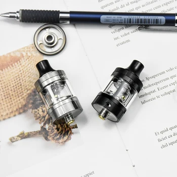 

Blitz Lung RTA Atomizer with Single Coil Building 2ml Capacity & Acrylic Drip Tip & 22mm Tank For Electronic Cigarette 510 Mod