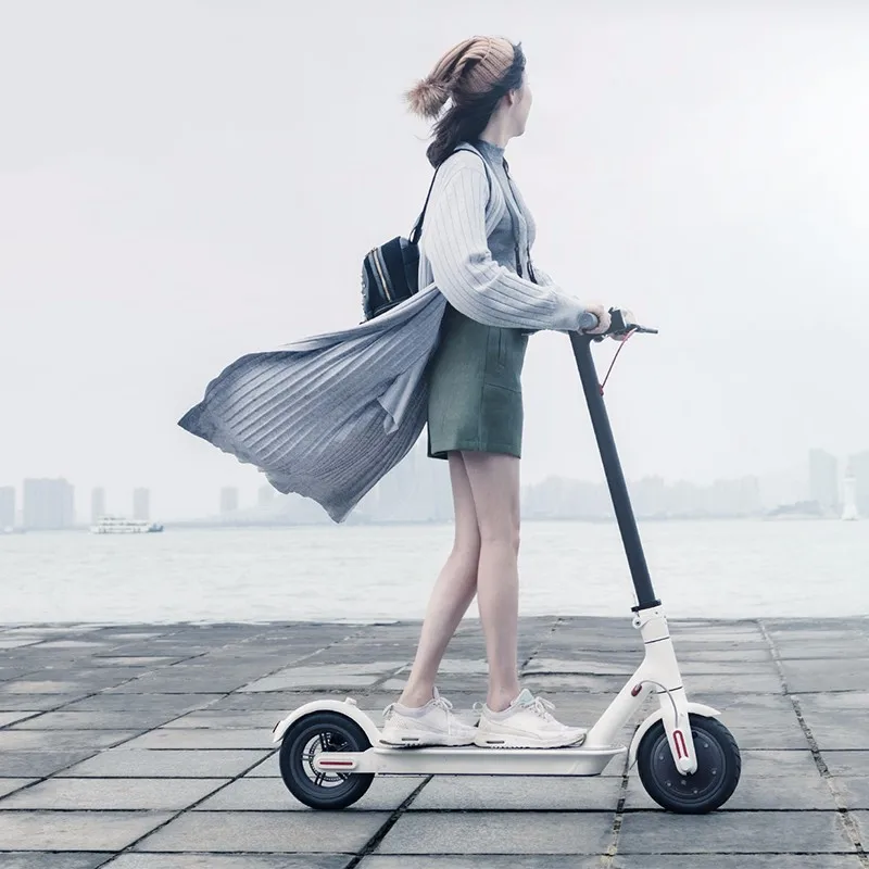 Clearance Xiaomi Mijia M365 Smart Electric Foldable Scooter Ultralight BMS Double Brake System Load 2 Wheels 30km mileage Scooters 1