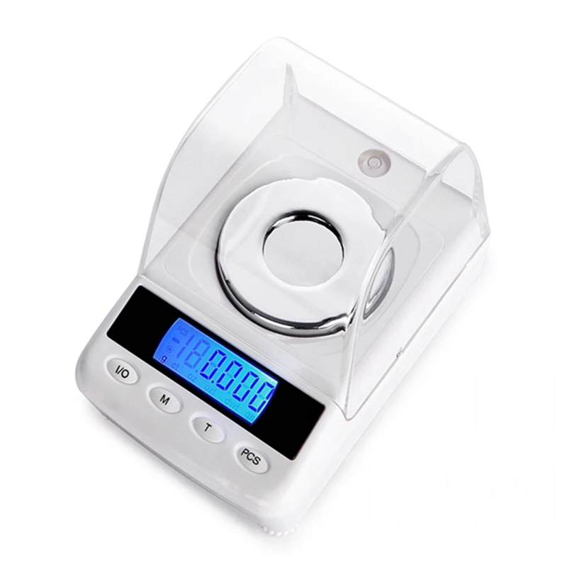 

50G 0.001G Digital Jewelry Scales High Precision Lcd Milligram Gram Counting Scale Diamond Gem Carat Laboratory Weight Balance