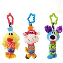 Подвесные Игрушки для кровати с детскими плюшевыми игрушками, новинка, Детский комплект для кровати с подвеской в виде мультяшных животных