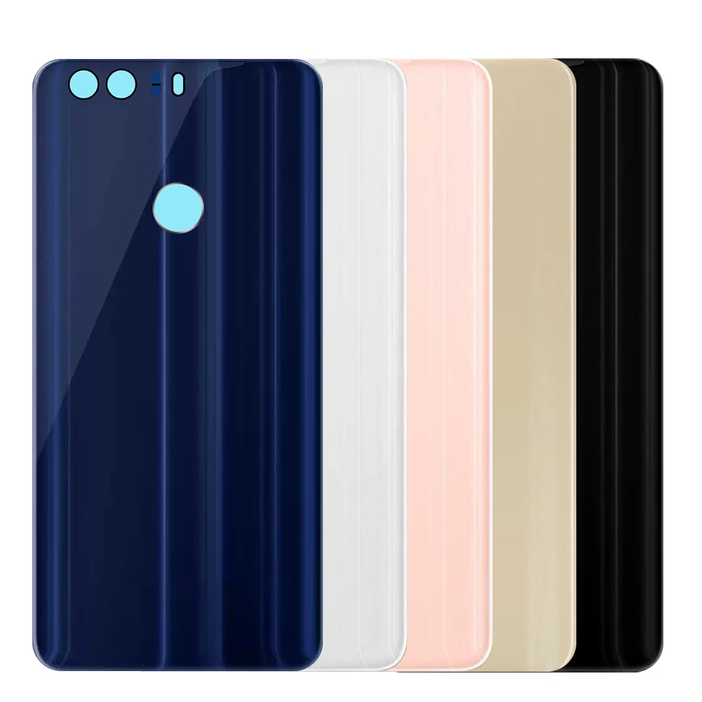 Новинка 100% года задняя крышка аккумулятора для Huawei Honor 8 Задняя стеклянная замена