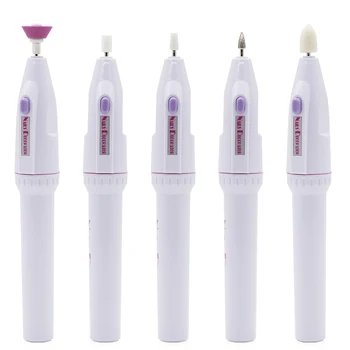 

Big Sale Gel Nail Polish Remove Polishing Pen Nail Accessories Electric Nail Polisher Manicure Machine Milling Drill Bits Set