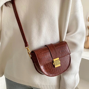 

PU Leather Handbag Solid Color Crossbody Bags for Women 2019 Designer Small Shoulder Bags Purses and Handbags Travel Hand Bag