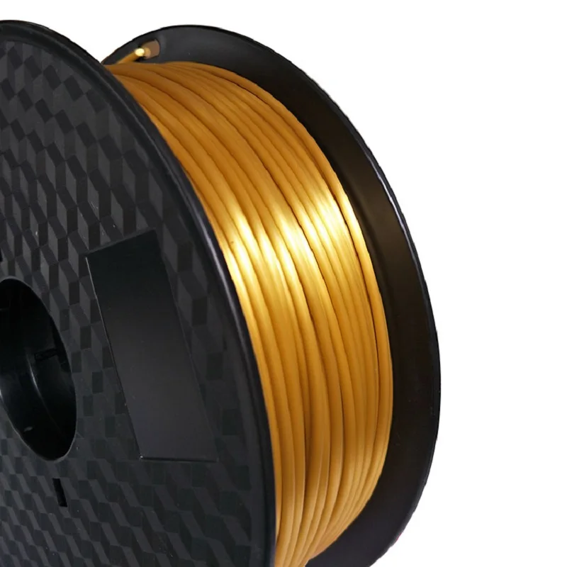 Нить для 3D принтера Silk PLA Gold 1 75 мм 250 г/500 г/1 кг шелковистая нить 3d ручки материалы
