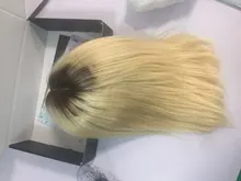 Peluca Bob de cabello rubio miel #4/613, peluca recta de encaje, cabello humano peruano con encaje frontal, pelucas de cabello humano con encaje transparente prearrancado
