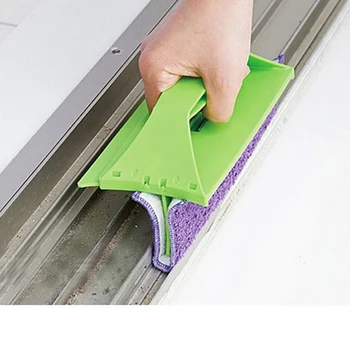 

Window Glass Cleaning Brush Car Wiper Tool Washable Brush Window Glass Cloth For Washing Household Kitchen Cleaning Tool