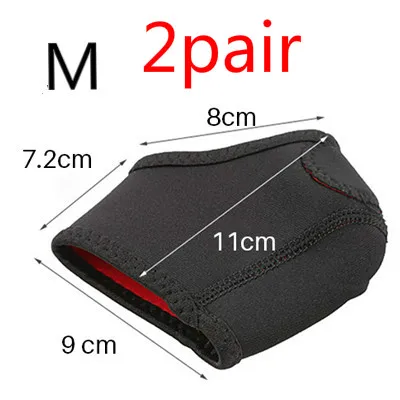 Size M 2pair 2 пары подушечек для ног стельки-супинаторы для пятки протектор подушечка ортопедический, облегчающий боль обувь стельки защита от образования трещин инструмент для ухода за ногами - Цвет: Size M 2pair