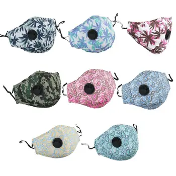 

Reusable 3D Printed Mouth Mask with Breathing Dustproof Face Cover Respirator