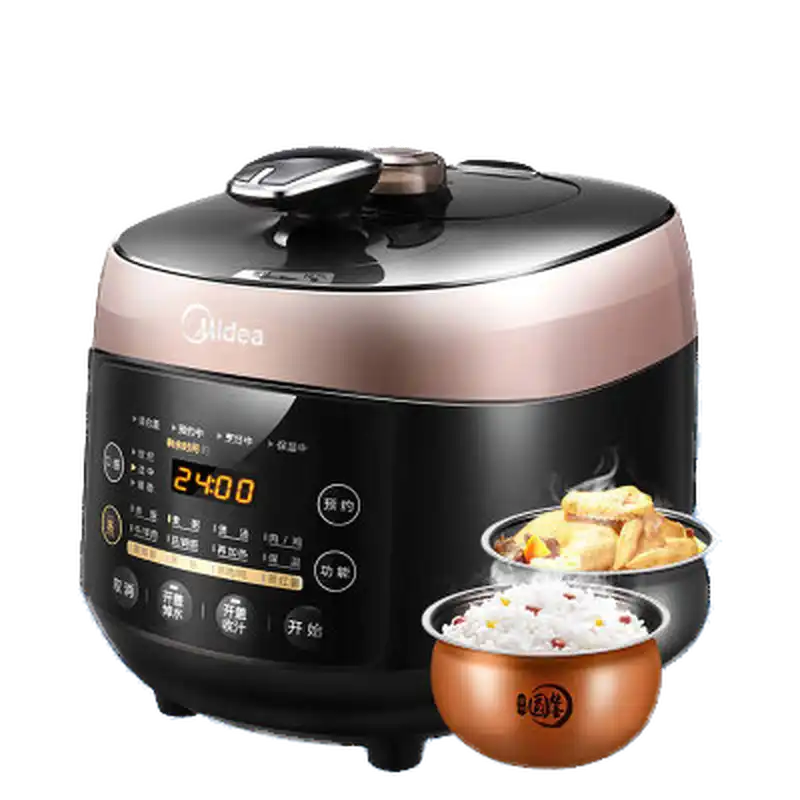 Wqs50f3 Ss5048p電気圧力鍋家庭用5lダブル胆汁高圧力鍋インテリジェントオープン蓋調理 電気圧力鍋 Aliexpress