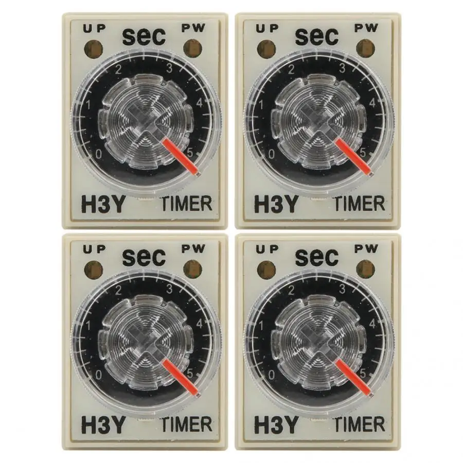 H3Y-2 таймер задержки 8P реле времени 0 ~ 5 секунд циферблата 5A для многоцелевого