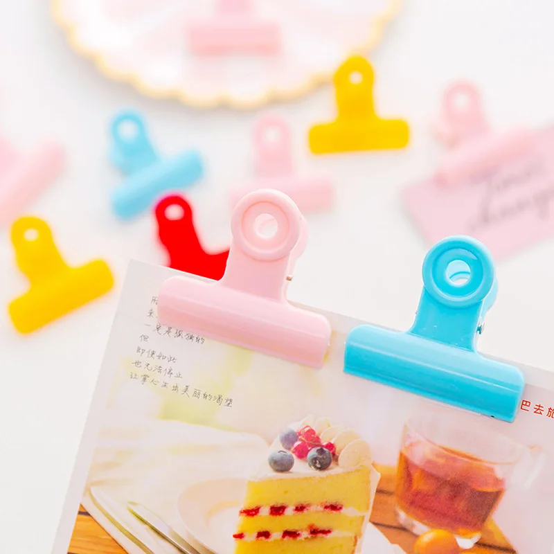 

5Pcs/Lot Household Food Snack Storage Seal Sealing Bag Clips Sealer Clamp Food Bag Clips Kitchen Tool Home Food Close Clip