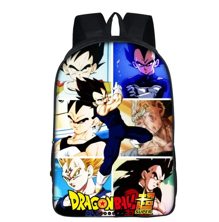 Аниме Dragon Ball Z рюкзак для подростков мальчиков девочек Супер Saiyan Sun Goku Vegeta Beerus школьные сумки ежедневный рюкзак для детей лучший подарок - Цвет: as picture