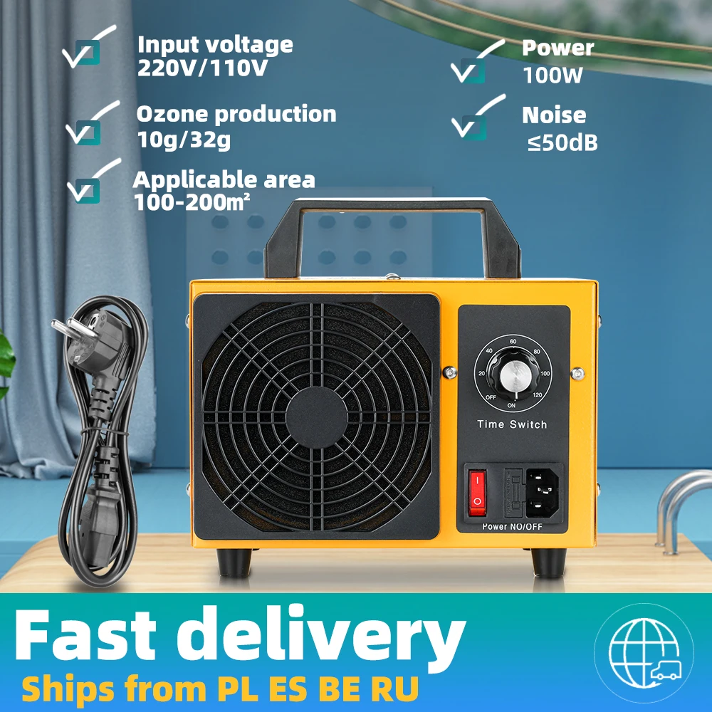 PCLTSLLK 32 Гц/ч генератор озона 220V машина с контроллер синхронизации