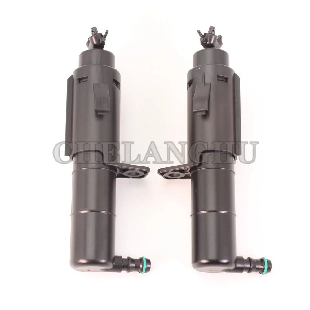 Left And Right Side For VW Golf 6 MK6 GTD 2009 2010 2011 2012 2013 Headlight Washer Sprayer Nozzle Cylinder Jet And Cap 2pcs