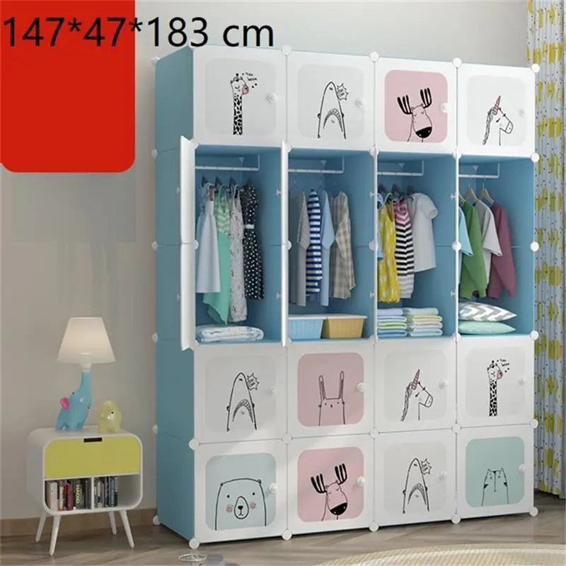 Meuble Rangement Ropero Yatak Odasi Mobilya Armario Ropa Penderie Armadio Guarda Roupa De Dormitorio гардероб Mueble гардероб - Color: MODEL U