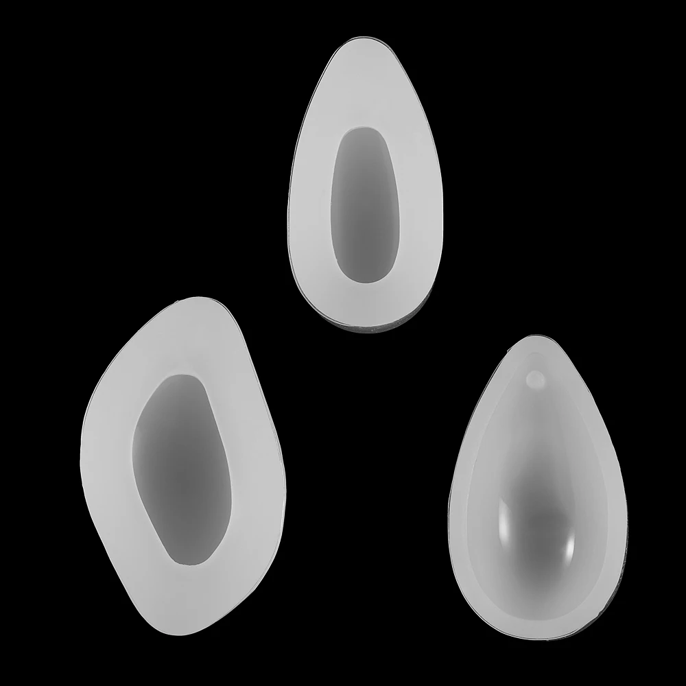 

3 styles polymer silicone mold epoxy molds For Making Earrings DIY Jewelry Pendant Charm Mold