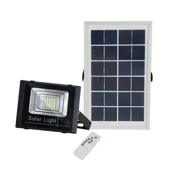 

6-15W Solar Wall Light 21/30/45LED Floodlight Outdoor Spotlight Garden Lamp Remote Control Solar Panel Garden Street Wall Lights
