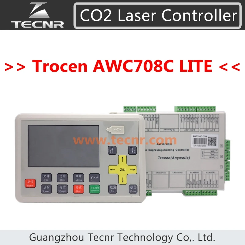 Система управления лазером CO2 DSP контроллер troc708c Lite для лазерной резки гравер