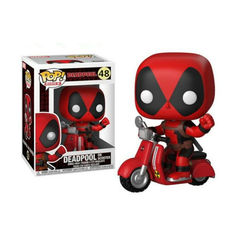 Funko pop игрушки Deadpool для детей куклы модель Фигурка Коллекционная модель игрушки для детей подарок - Цвет: 48 With box