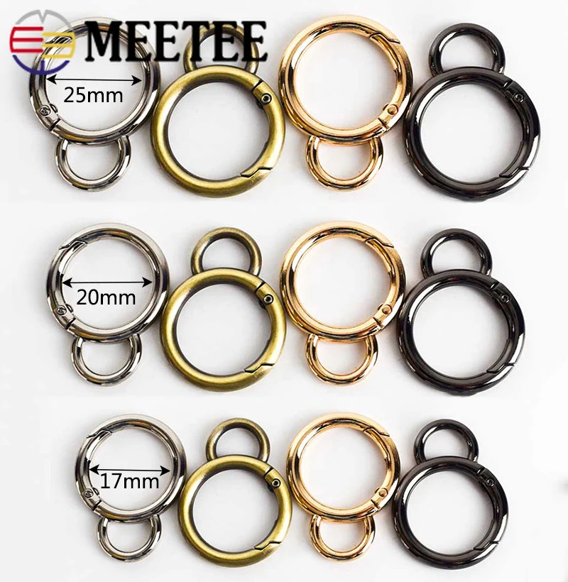 5 шт. открывающиеся металлические застежки кольца для сумок|Пряжки и крючки| |