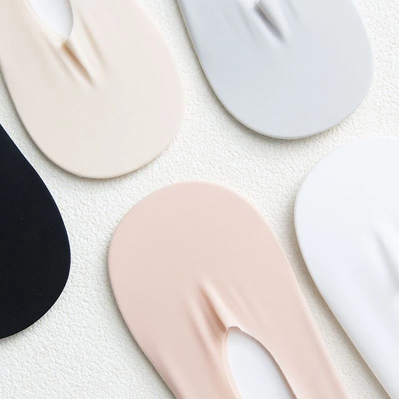Invisible Socks Female No Show Socks Non-slip Boat Socks Women Women's Popsocket Summer Lace Flower Low Socks