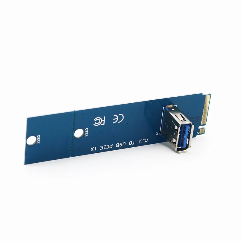 NGFF M.2 슬롯-USB 3.0 PCI-E 라이저 카드, M2 슬롯 확장 어댑터, BTC/ETH 마이닝용