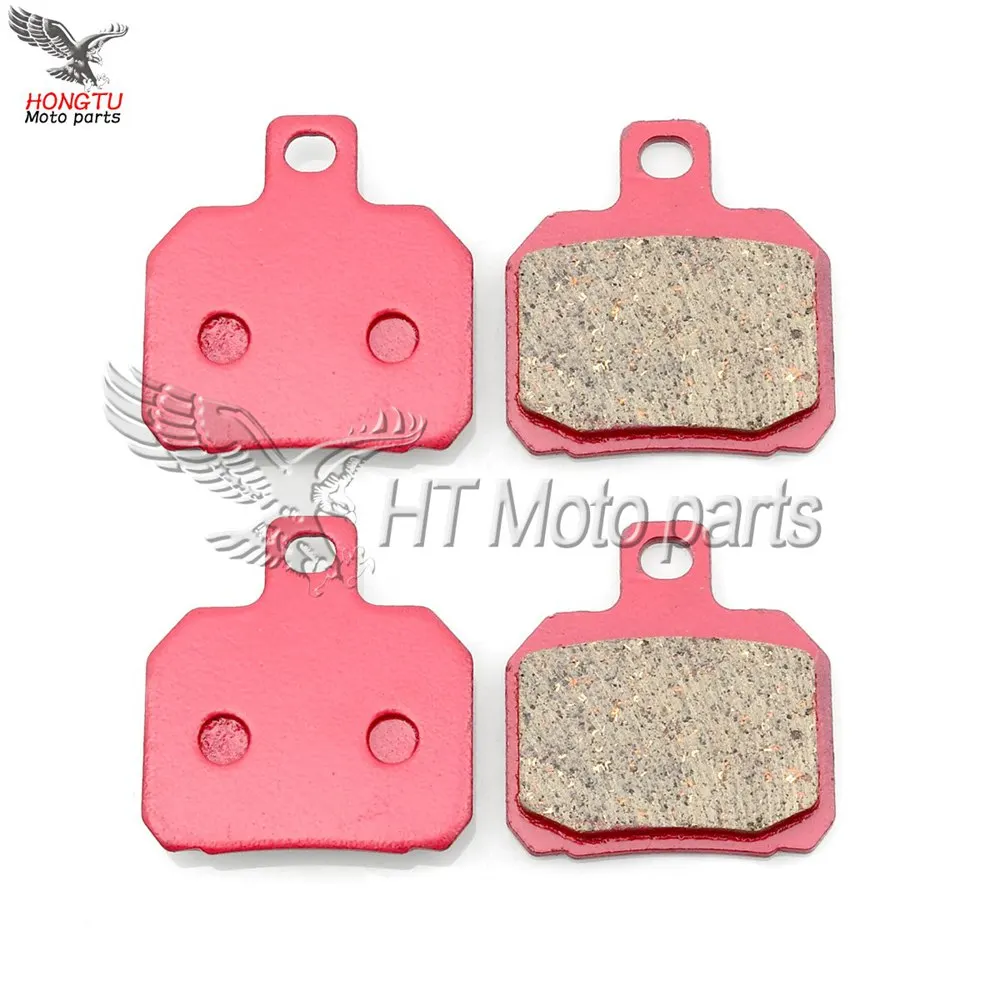 Front 2 pair Мотоциклетные керамические Передние Задние тормозные колодки для PIAGGIO X9 125 Evolution 180 Amalfi 200 250 250 SL Tourer 400 ie Beverley B500 SL - Цвет: Front 2 pair