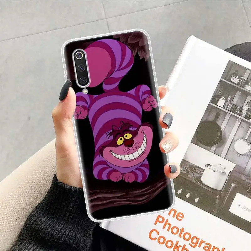 Cheshire cat Case for Xiaomi Redmi Note 7 8 Pro 8A 7A 5 5A 6A 4X S2 K20 MI 5X 6X 9 8 CC9 F1 Soft TPU Phone Cover - Цвет: TR047-5