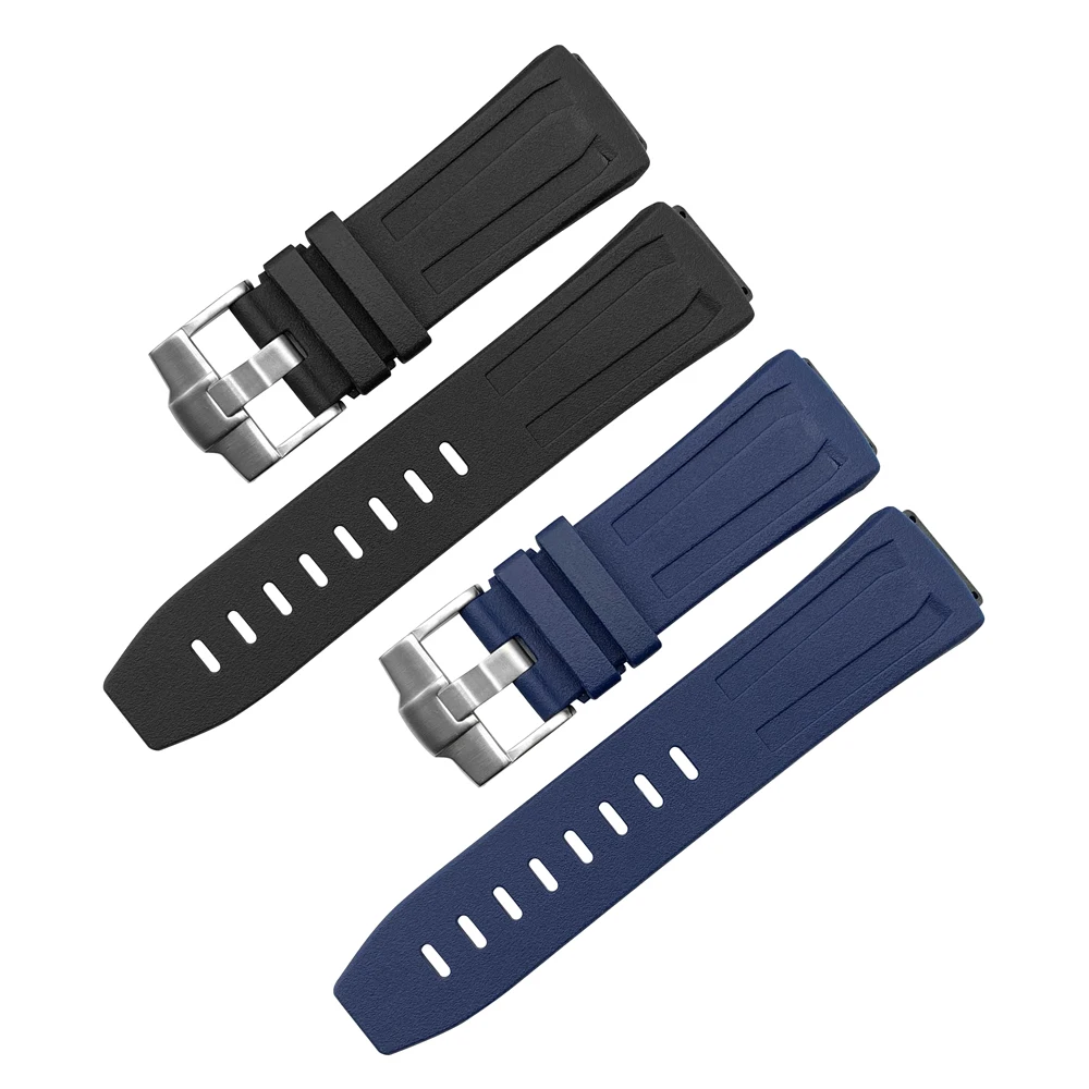 Cinturino Cinturino In Gomma Per Cinturino Piguet Rovere Concept Gmt Orologio 26560Io / 26221Ft / 26577Ti. Strumento