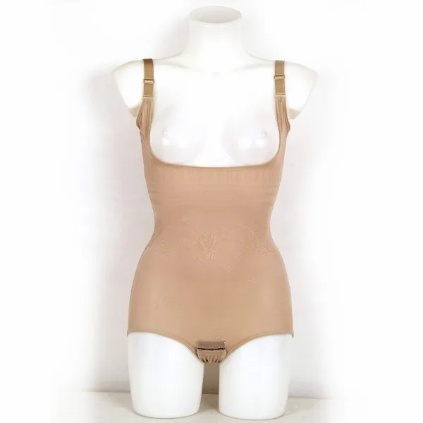 skin color Летний стиль Идеальный Для женщин грудью Пластика Управление Body Shaper моделирующее белье боди корсет в продаже - Цвет: skin color