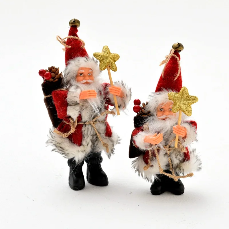 Santa Claus 1 Счастливого Рождества акриловый светодиодный светильник Рождественская елка украшения кулон Рождественский Санта Клаус Снеговик светильник Рождественский Navidad Декор - Цвет: Santa Claus 1