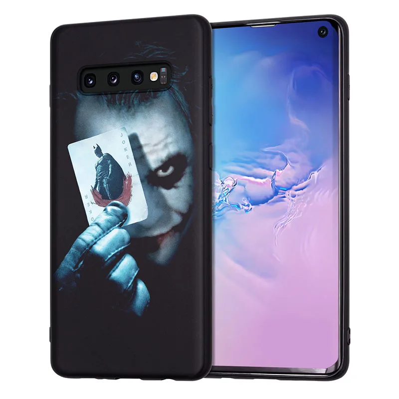 Мягкий ТПУ чехол для samsung Galaxy S8 чехол DC Joker для samsung S9 Чехол черный для samsung S7 Edge S8 S9 S10e S10 Plus чехол - Цвет: 03