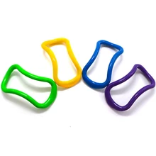 Круг для йоги, растягивающееся кольцо для массажа, тренировок, пилатеса, кольцо для бодибилдинга, фитнеса, растягивающееся, для тренажерного зала, Женские аксессуары для йоги