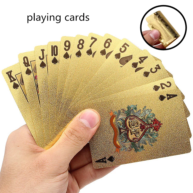 Игральные Карты Золотые Купить