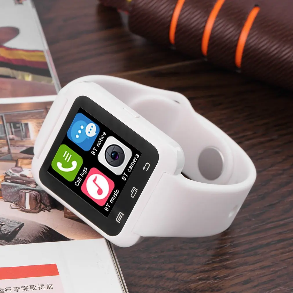 Newest Smart Watch U80 BT-notification Anti-Lost MTK WristWatch for iPhone Samsung Android system Phone smartwatch