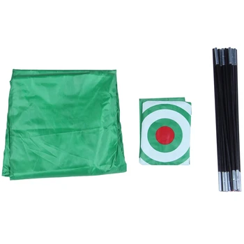 

Golf Hitting Net Outdoor Sports Portable Practice Cage Indoor Garden Trainer 2M