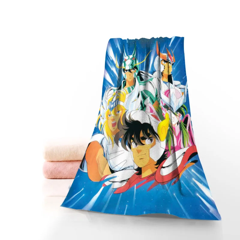 Saint Seiya Towel Printed Cotton Face/Bath Towels Microfiber Fabric For Kids Men Women Shower Towels 70X140cm microfiber towel