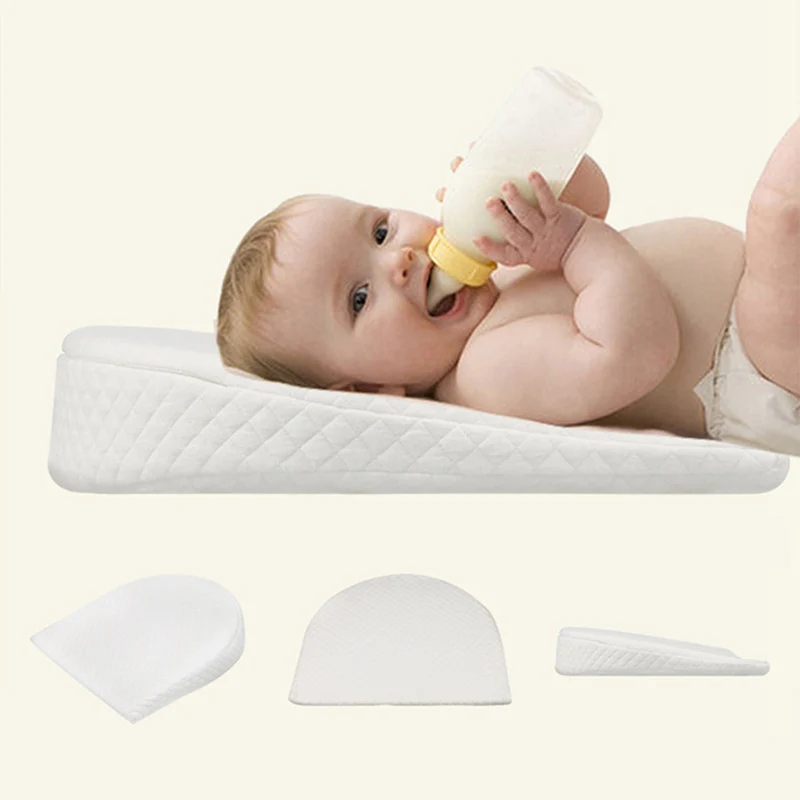Анти-emetic Подушка для новорожденного треугольник подушка для кормления младенца Memory Foam хлопковая подушка для младенца позиционирование подголовник