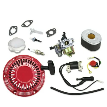 

Ignition Coil Tune Up Kit For Honda GX160 Recoil Carburetor Ignition Coil Air & Fuel Filter Tool Parts Replacements