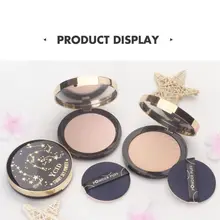 Матовая прессованная пудра длительного действия контроль жирности покрытия дефекты даже цвет кожи макияж порошок