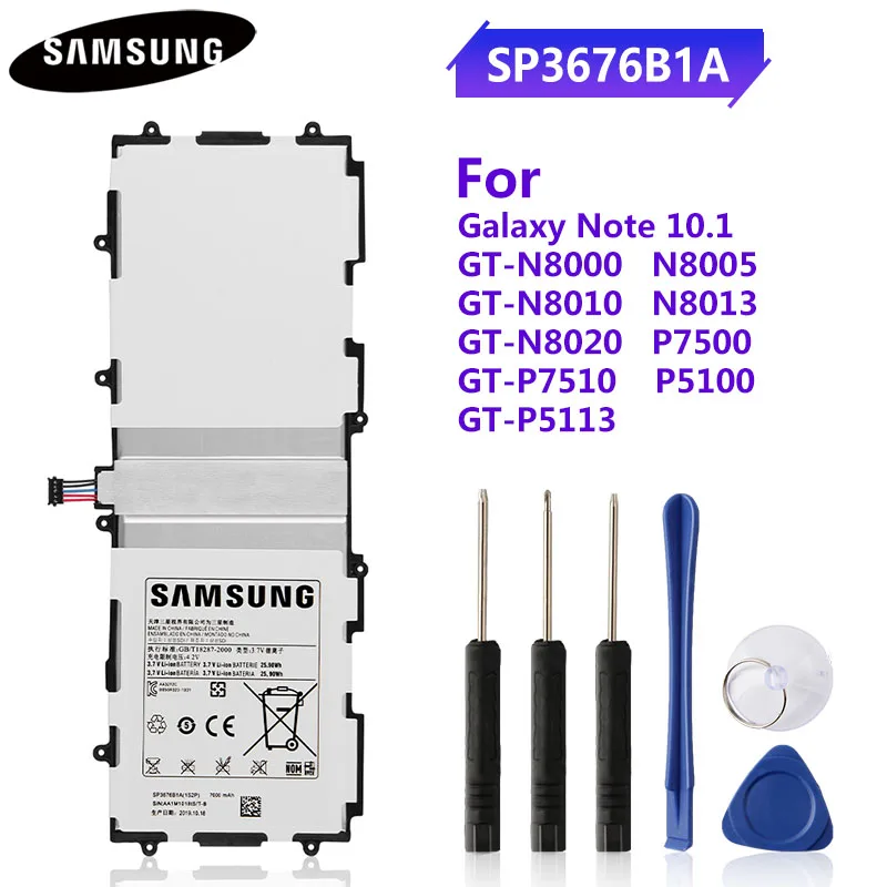 Оригинальная Аккумуляторная батарея для Samsung GALAXY Tab S 10 5 Φ P7500 P601 P5220 4 T531 note10 1
