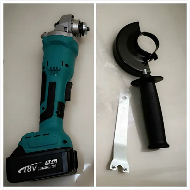 Лучшая для Makita 18v высокомощная аккумуляторная бесщеточная угловая шлифовальная машина Литиевая электрическая режущая машина